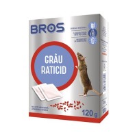 Bros Grau Raticid, Cereale Integrale Anti Soareci, Sobolani - 120gr